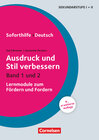 Buchcover Soforthilfe - Deutsch