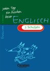 Buchcover Jeden Tag ein bisschen besser. Englisch / 7. Schuljahr - Übungsheft mit eingeheftetem Lösungsteil (8 S.)