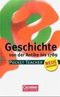 Buchcover Pocket Teacher - Sekundarstufe I / Geschichte