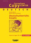 Buchcover Cornelsen Copy Center / Deutschunterricht: kreativ