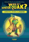 Buchcover Lernspielkrimi für Grundschulkinder / 4. Schuljahr - Wer hilft Inspektor Quak?