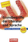 Buchcover Pocket Teacher. Sekundarstufe I (mit Umschlagklappen) / Grundbegriffe der Literatur und Sprache