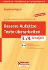Buchcover Lernen an Stationen in der Grundschule - Neue Ausgabe / 3./4. Schuljahr - Bessere Aufsätze: Texte überarbeiten