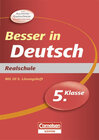 Buchcover Besser in der Sekundarstufe I - Realschule / 5. Schuljahr - Übungsbuch mit separatem Lösungsheft (20 S.)