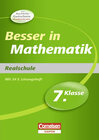 Buchcover Besser in der Sekundarstufe I - Realschule / 7. Schuljahr - Übungsbuch mit separatem Lösungsheft (24 S.)