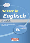 Buchcover Besser in der Sekundarstufe I - Realschule / 6. Schuljahr - Übungsbuch mit separatem Lösungsheft (20 S.) und Hör-CD
