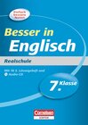 Buchcover Besser in der Sekundarstufe I - Realschule / 7. Schuljahr - Übungsbuch mit separatem Lösungsheft (16 S.) und Hör-CD
