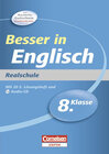 Buchcover Besser in der Sekundarstufe I - Realschule / 8. Schuljahr - Übungsbuch mit separatem Lösungsheft (20 S.) und Hör-CD