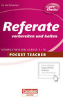 Buchcover Pocket Teacher - Sekundarstufe I - Neue Ausgabe / Referate vorbereiten und halten