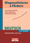 Buchcover Diagnostizieren und Fördern - Kopiervorlagen - Deutsch / 7./8. Schuljahr - Rechtschreiben und Lesen