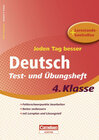 Buchcover Jeden Tag besser - Deutsch / 4. Schuljahr - Test- und Übungsheft mit Lernplan und Lernstandskontrollen