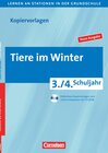 Buchcover Lernen an Stationen in der Grundschule - Neue Ausgabe / 3./4. Schuljahr - Tiere im Winter