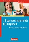 Buchcover Scriptor Praxis / 15 Lernarrangements für Englisch