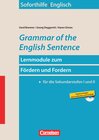 Buchcover Soforthilfe - Englisch / Grammar of the English Sentence