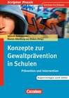 Buchcover Scriptor Praxis / Konzepte zur Gewaltprävention in Schulen