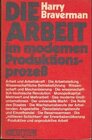 Buchcover Die Arbeit im modernen Produktionsprozeß