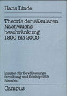 Buchcover Theorie der säkularen Nachwuchsbeschränkung 1800 bis 2000