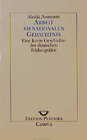 Buchcover Arbeit am nationalen Gedächtnis