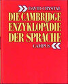 Buchcover Cambridge-Enzyklopädie der Sprache