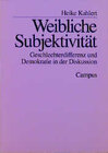 Buchcover Weibliche Subjektivität