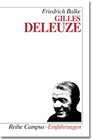 Buchcover Gilles Deleuze