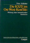 Buchcover Die KSZE im Ost-West-Konflikt