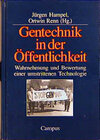 Buchcover Gentechnik in der Öffentlichkeit
