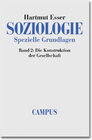 Buchcover Soziologie. Spezielle Grundlagen