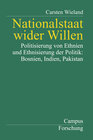 Buchcover Nationalstaat wider Willen