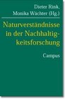 Buchcover Naturverständnisse in der Nachhaltigkeitsforschung
