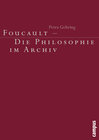 Buchcover Foucault - Die Philosophie im Archiv