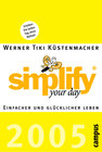Buchcover simplify your day 2005