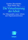 Buchcover Die Virtualisierung der Arbeit
