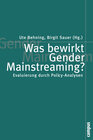 Buchcover Was bewirkt Gender Mainstreaming?