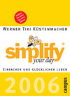 Buchcover simplify your day 2006