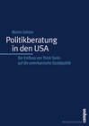 Buchcover Politikberatung in den USA