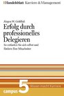 Buchcover Erfolg durch professionelles Delegieren