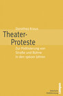 Buchcover Theater-Proteste
