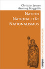 Buchcover Nation - Nationalität - Nationalismus