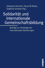 Buchcover Solidarität und internationale Gemeinschaftsbildung