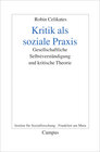 Buchcover Kritik als soziale Praxis