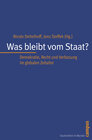 Buchcover Was bleibt vom Staat?