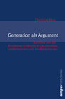 Buchcover Generation als Argument
