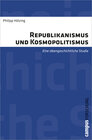 Buchcover Republikanismus und Kosmopolitismus