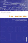 Buchcover One Law for All?
