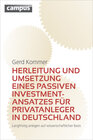 Buchcover Herleitung und Umsetzung eines passiven Investmentansatzes für Privatanleger in Deutschland
