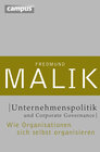 Buchcover Unternehmenspolitik und Corporate Governance