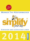 Buchcover Simplify your day 2014