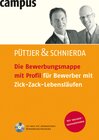 Buchcover Die Bewerbungsmappe mit Profil für Bewerber mit Zick-Zack-Lebensläufen
