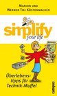 Buchcover simplify your life - Überlebenstipps für Technik-Muffel